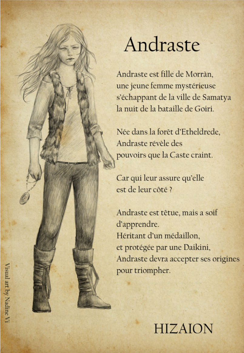 Andraste, fille de Morràn, et apprentie de la Caste